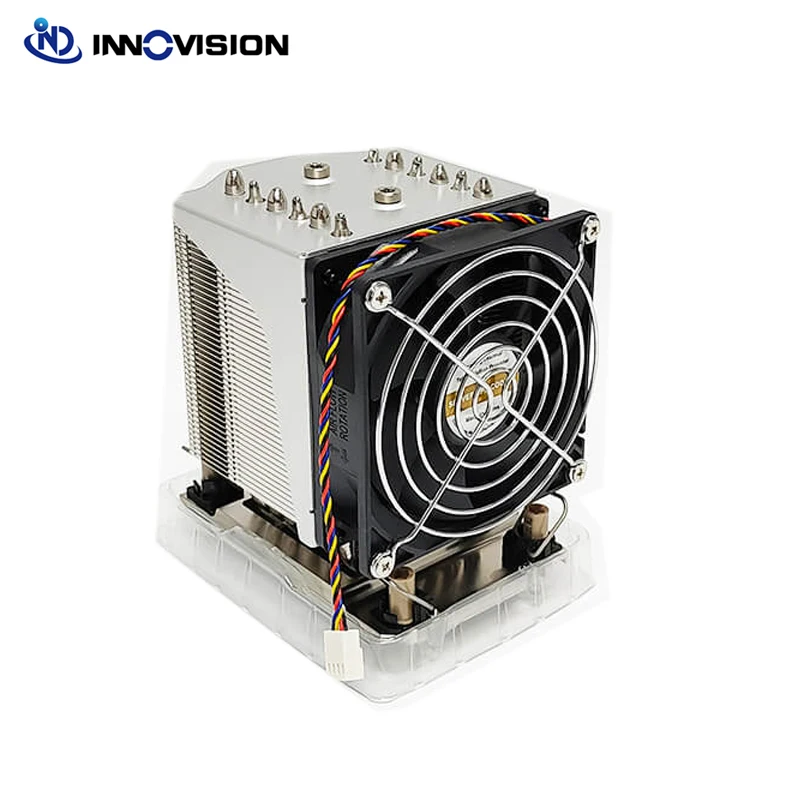 

High Efficiency LGA4677 CPU Cooler TDP 320W For 4U Server Or PC Workstataion 125.5MM Height heatsink Embedded With 6 Heatpipe