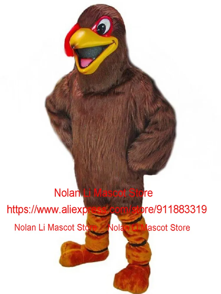 High Quality Turkey Mascot Costume Cosplay Adult Size Cartoon Suit Fancy Dress Up Advertising Game Holiday Gift 290