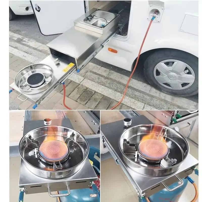 

SNEIDA Steel Slide Out Kitchen for Steel Slide Out Kitchen With Stove Motorhome Slide Out Kitchen Cooker