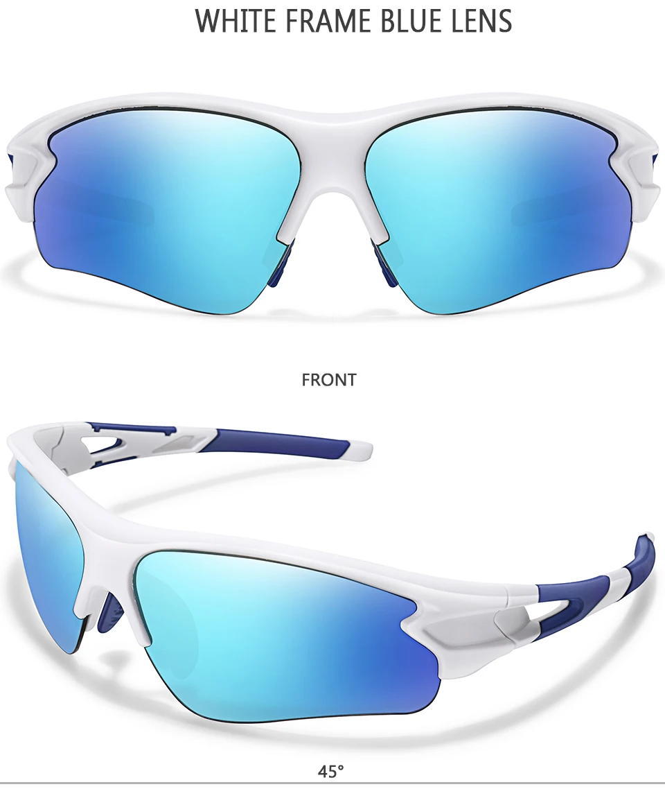 Marke Mode Frauen Männer Sonnenbrille Outdoor-Sport Angeln Radfahren Laufen Fahren Brillen Frauen Mode Brille bequeme Nase – Detail 16
