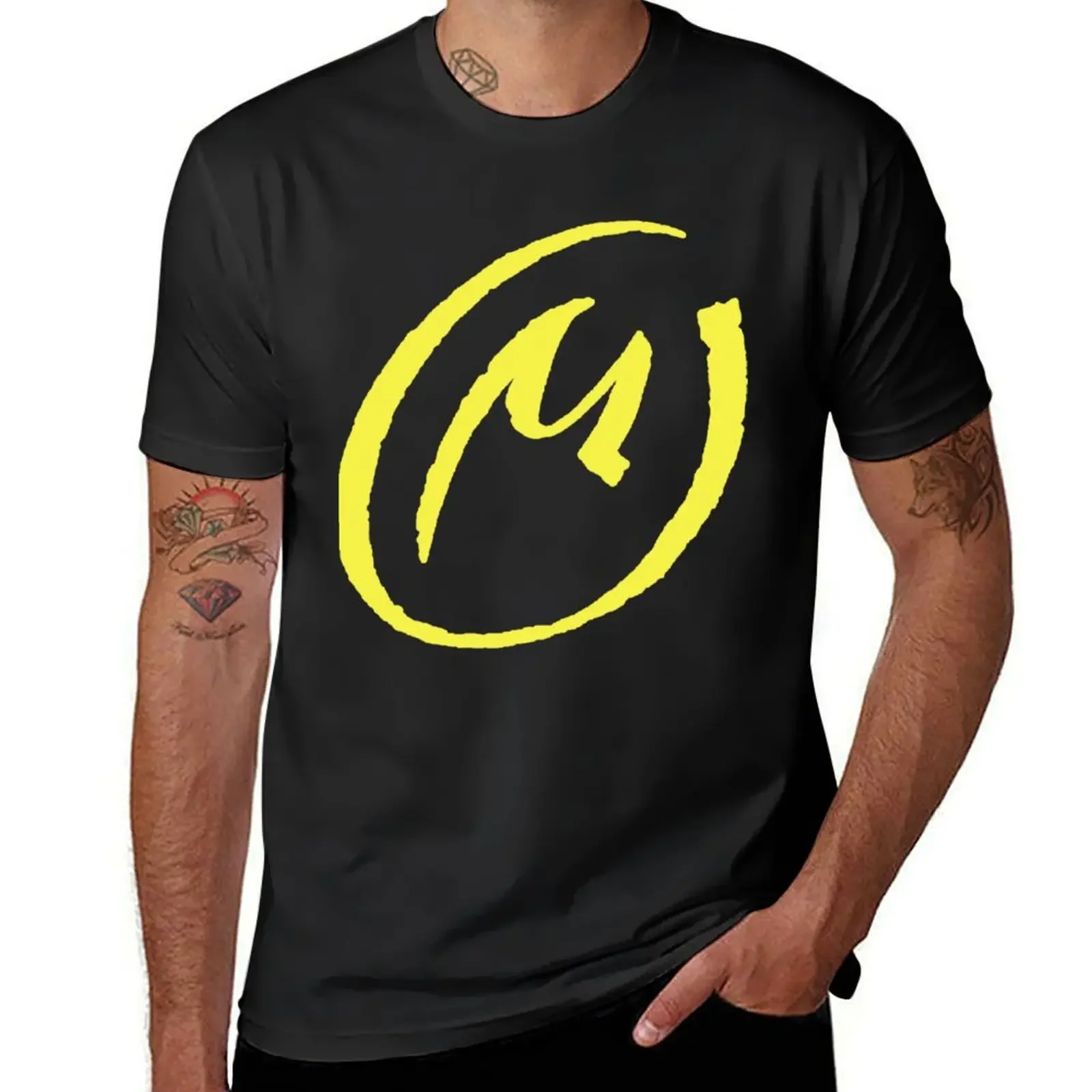 The Yellow 'M' (La marque Jaune) Classic T-Shirt summer clothes shirts graphic tee mens clothes