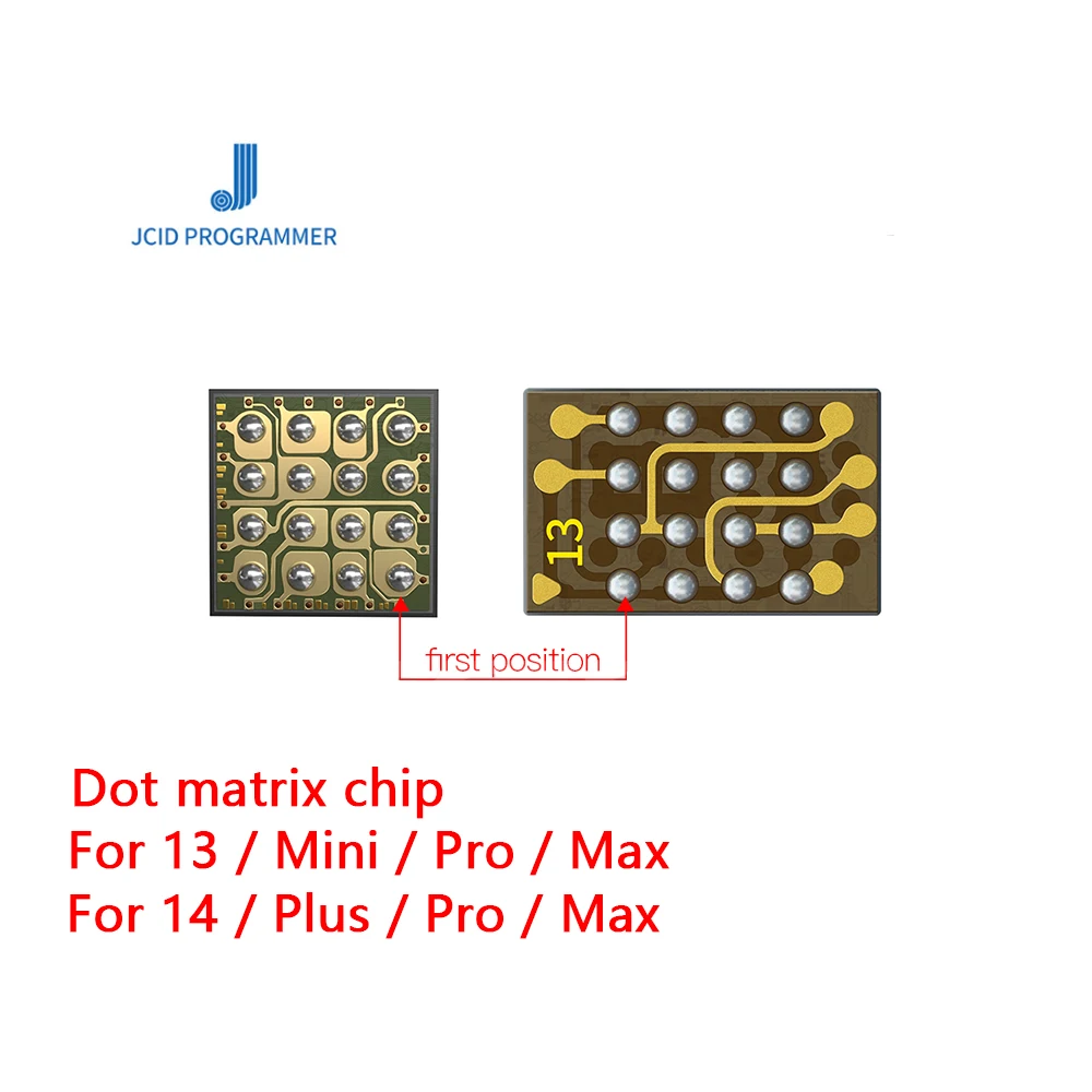 Imagem -03 - Integrado Face id Reparar Chip Dot Projetor ic Jcid Romeo1 Iphone X12 Pro Max Ipad Pro jc