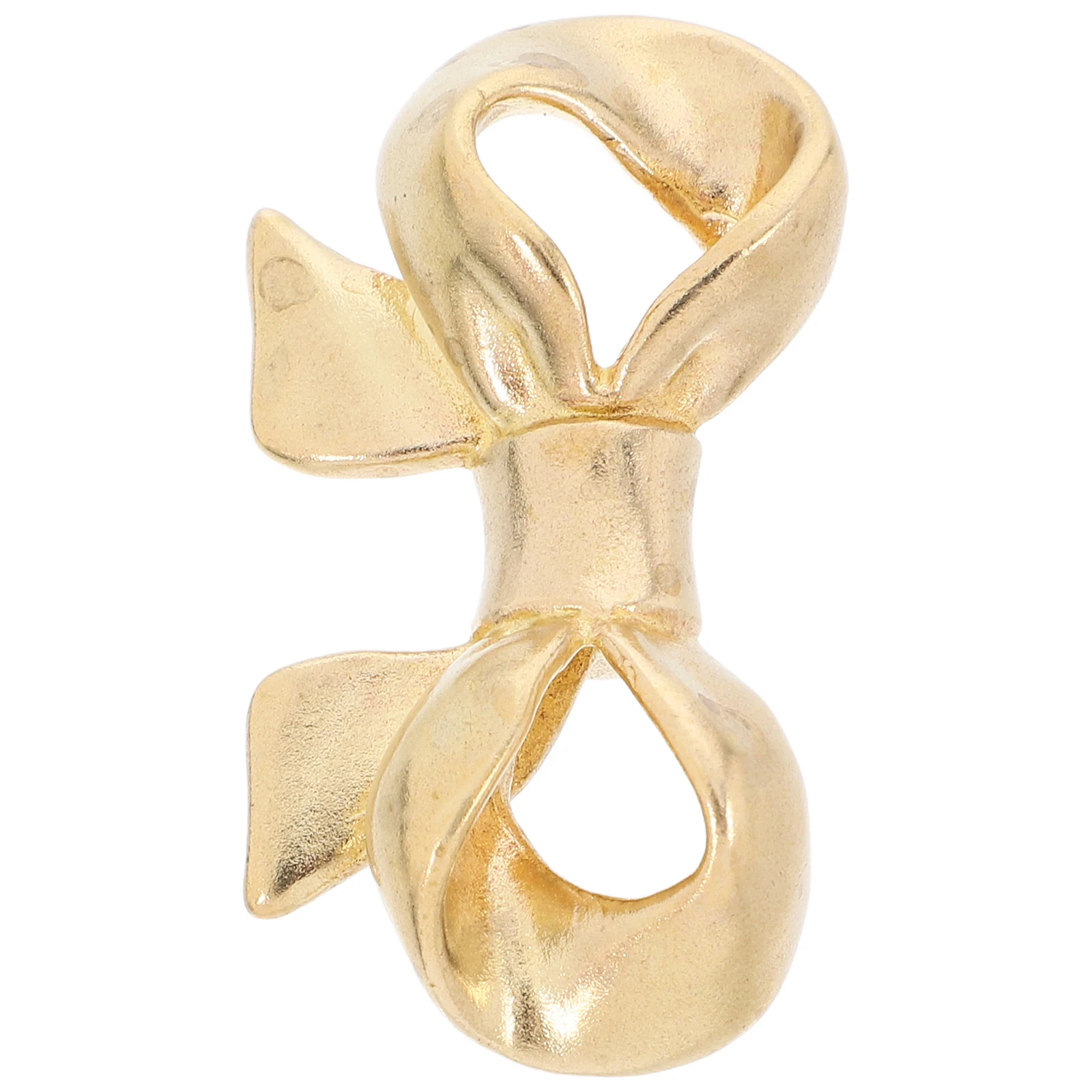 

Brass Bow Shaped Drawer Knobs Cabinet Handles Furniture Pulls Easy Installation For Dresser Wardrobe Closet Nightstand
