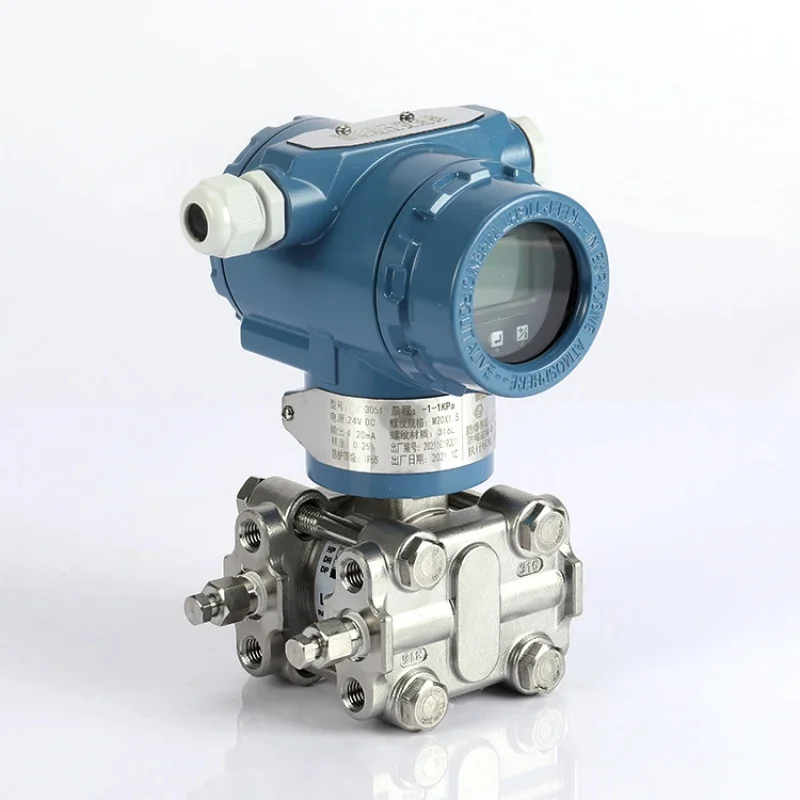 3051 Type Differential Pressure Meter Capacitance Sensor Modbus with Diaphra DP Transmitter Supplier