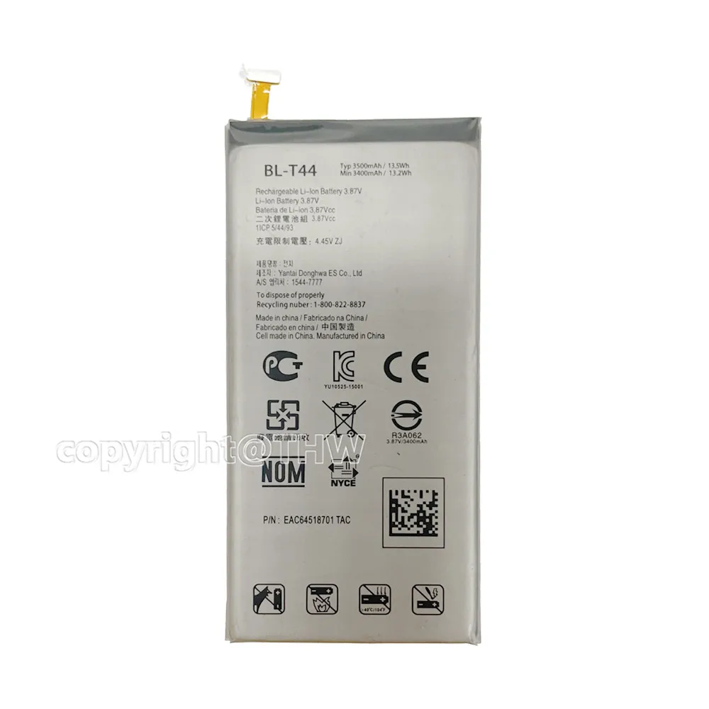 Genuine BL-T44 BL T44 Battery FOR LG Stylo 5 K50 Q60 K40S K51 X6-2019 X6 2019 Mobile Phone Replacement Batteries+Free Tools