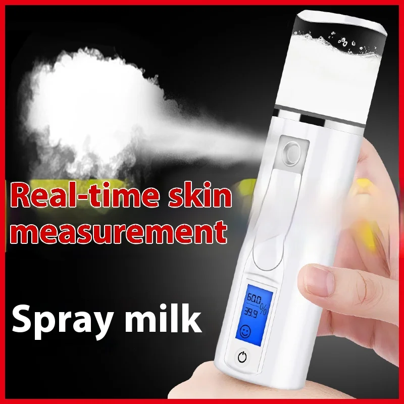 المحمولة يده بخاخ رذاذ نانو ABS جهاز ترطيب الوجه العين مهديء الحليب رذاذ الخيار معدات التجميل USB #3