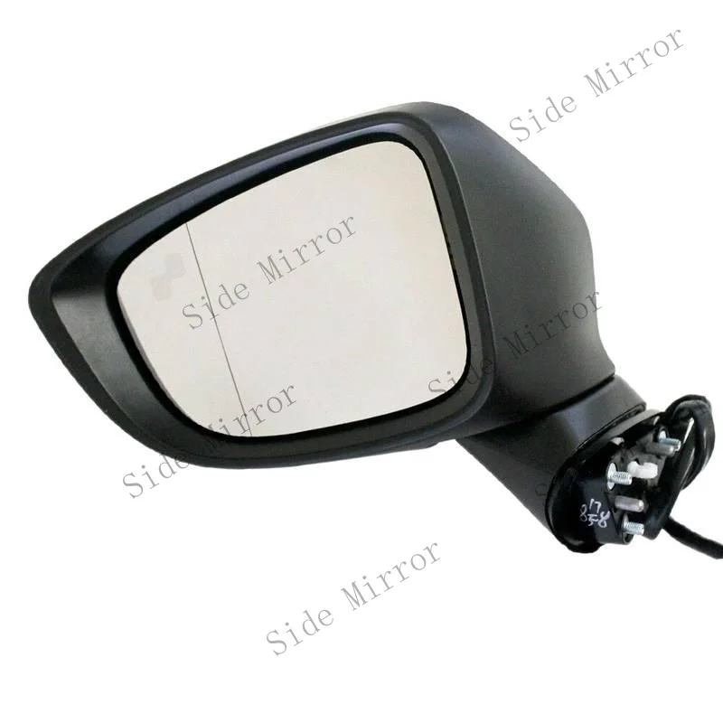 Z+ Mirror For 2014-2016 Mazda 6 Power Heated Signal BSM White 9 Wire Driver Left L