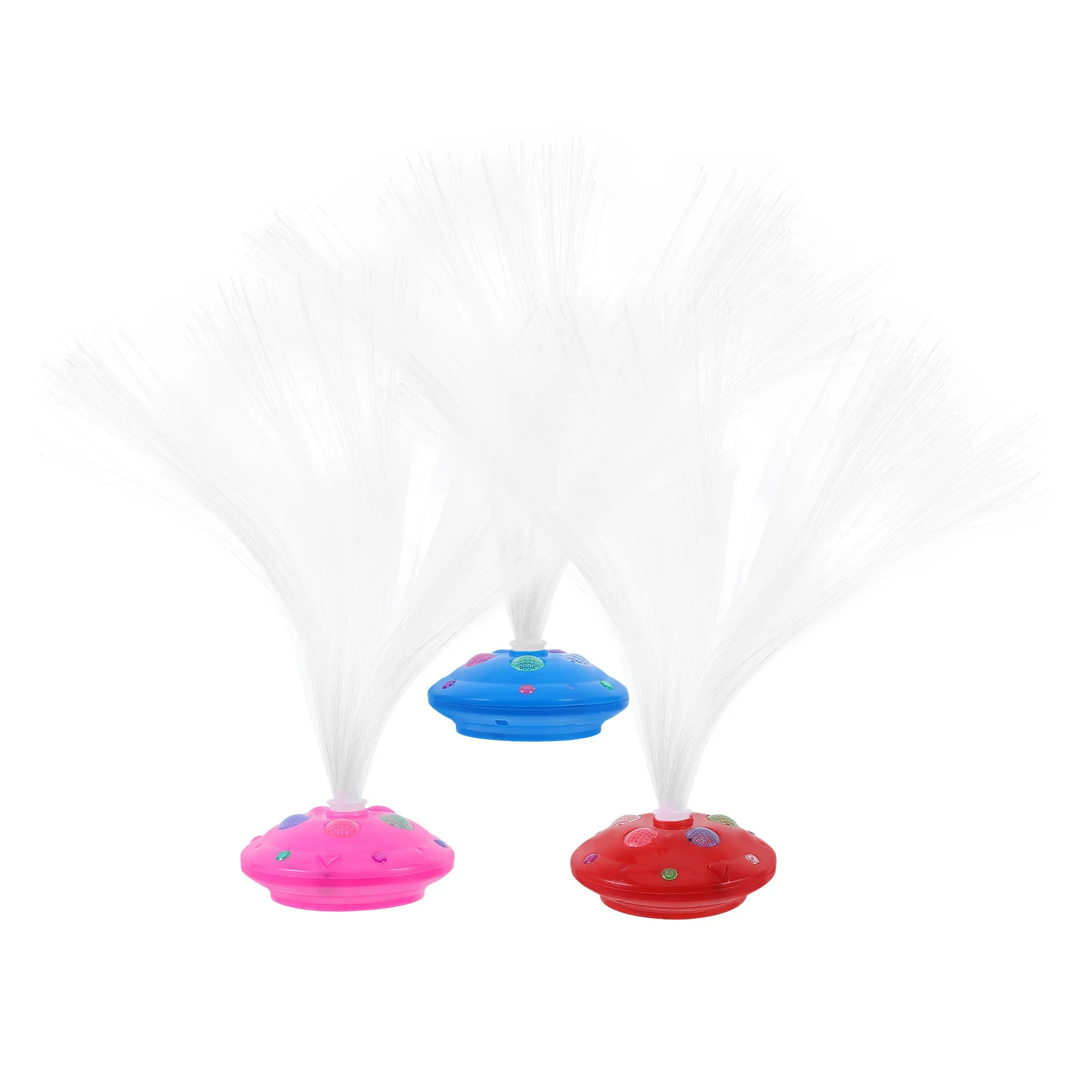 3 قطعة Led الألياف البصرية ضوء الليل الألياف البصرية ليلة نجوم مصباح لغرفة النوم الطرف الديكور هدية رقم #3