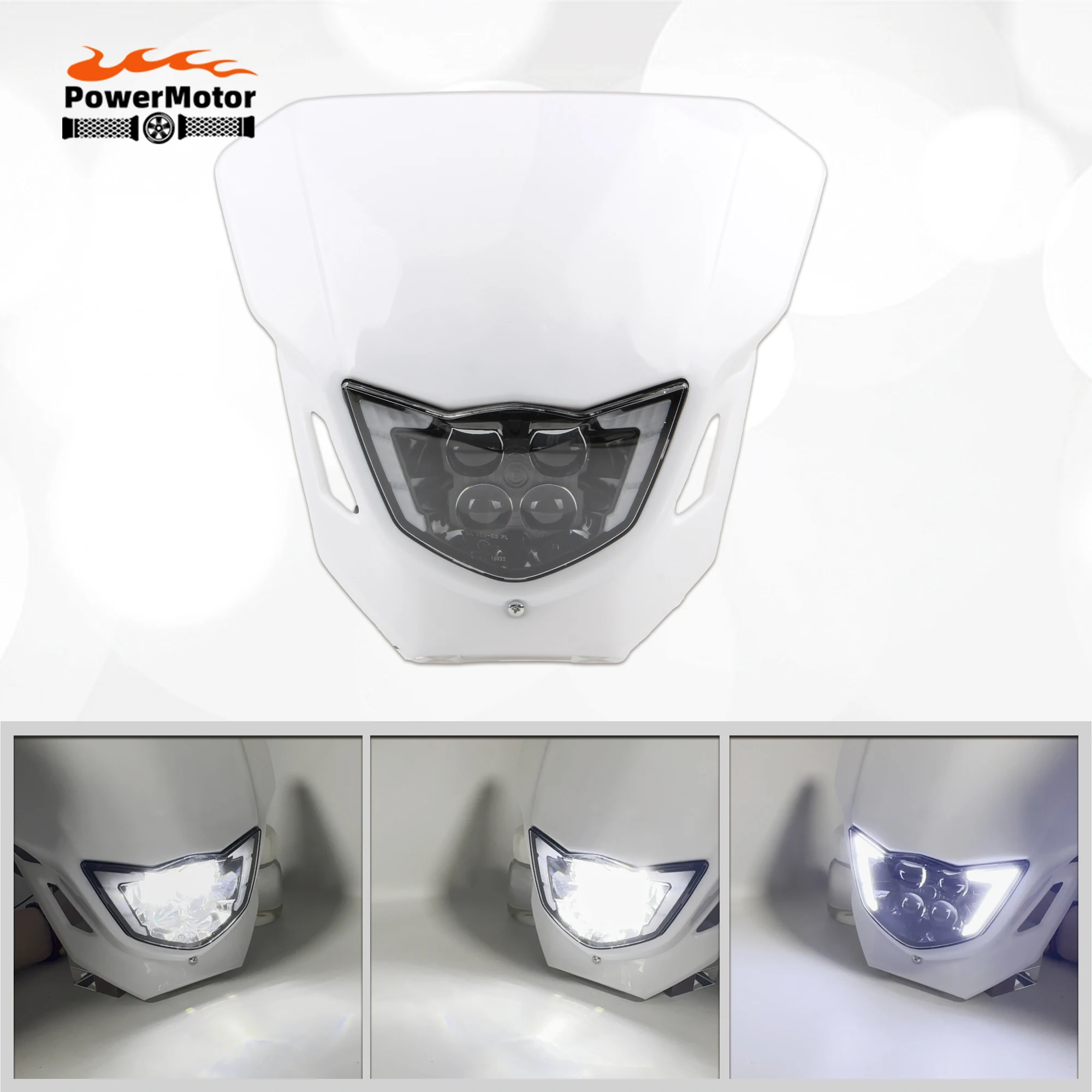 Motorcycle Headlight Assembly LED Headlamp For Yamaha WR250F WR450F YZ250F YZ450F 2015-2019 Motocross Accessories Parts Refit