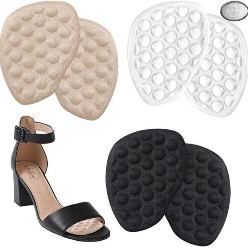 Einlegesohlen Damen High Heel Schuh Einlegesohle Weibliche Hälfte Pad Reduziert Reibung Schmerzen Silikon Vorfuß Pad Anti-skid Fuß pflege Pads