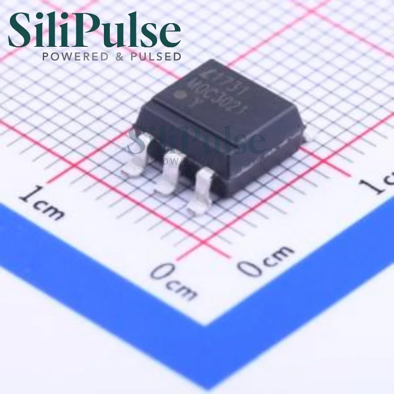 (50-200pcs) MOC3021S-TA1 6-SMD 100% Original In Stock 5kV 1.15V