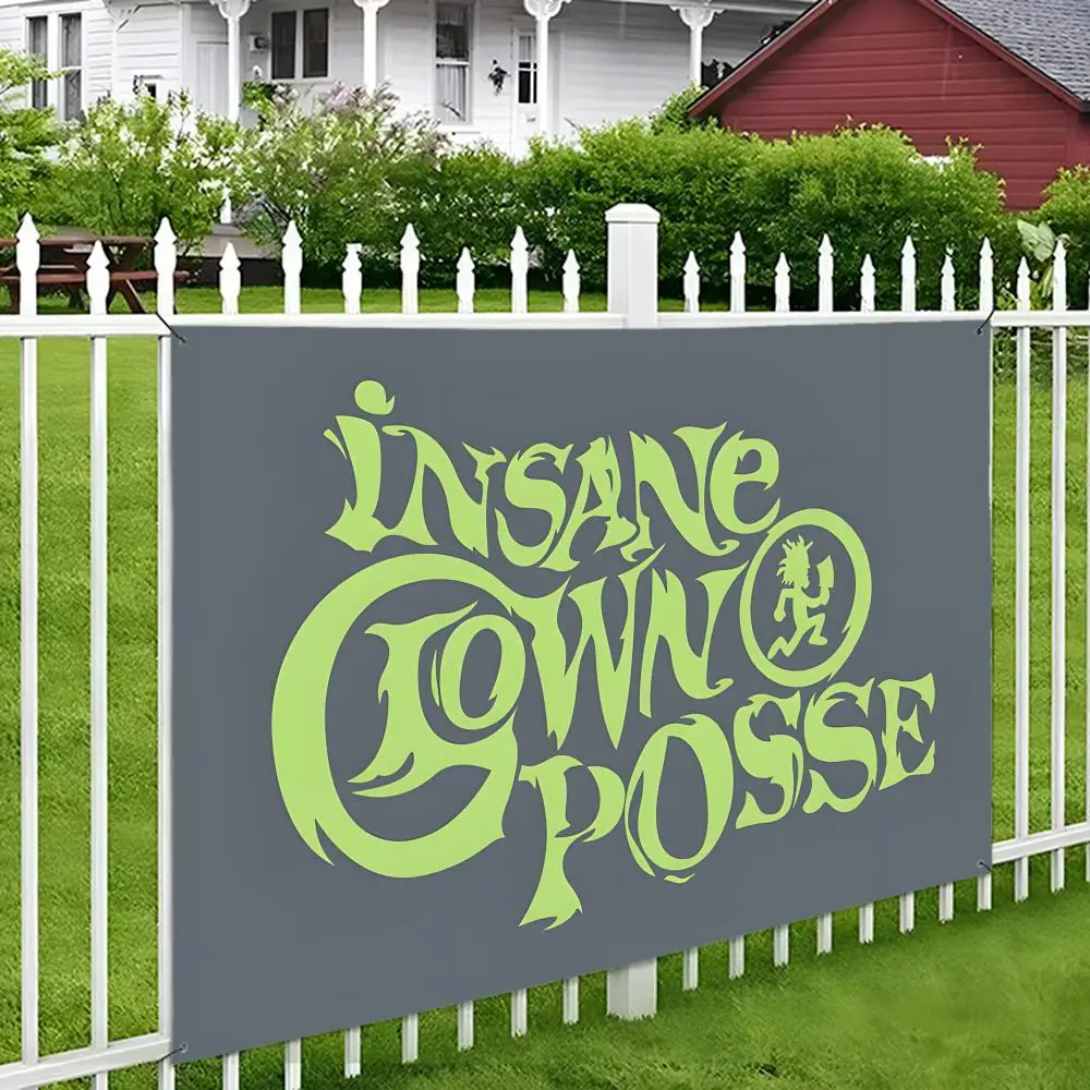 Insane Clown Posse Band Anime Classic Movie Flags Wall Hanging Tapestry Outdoor Decorative flag Background Blanket