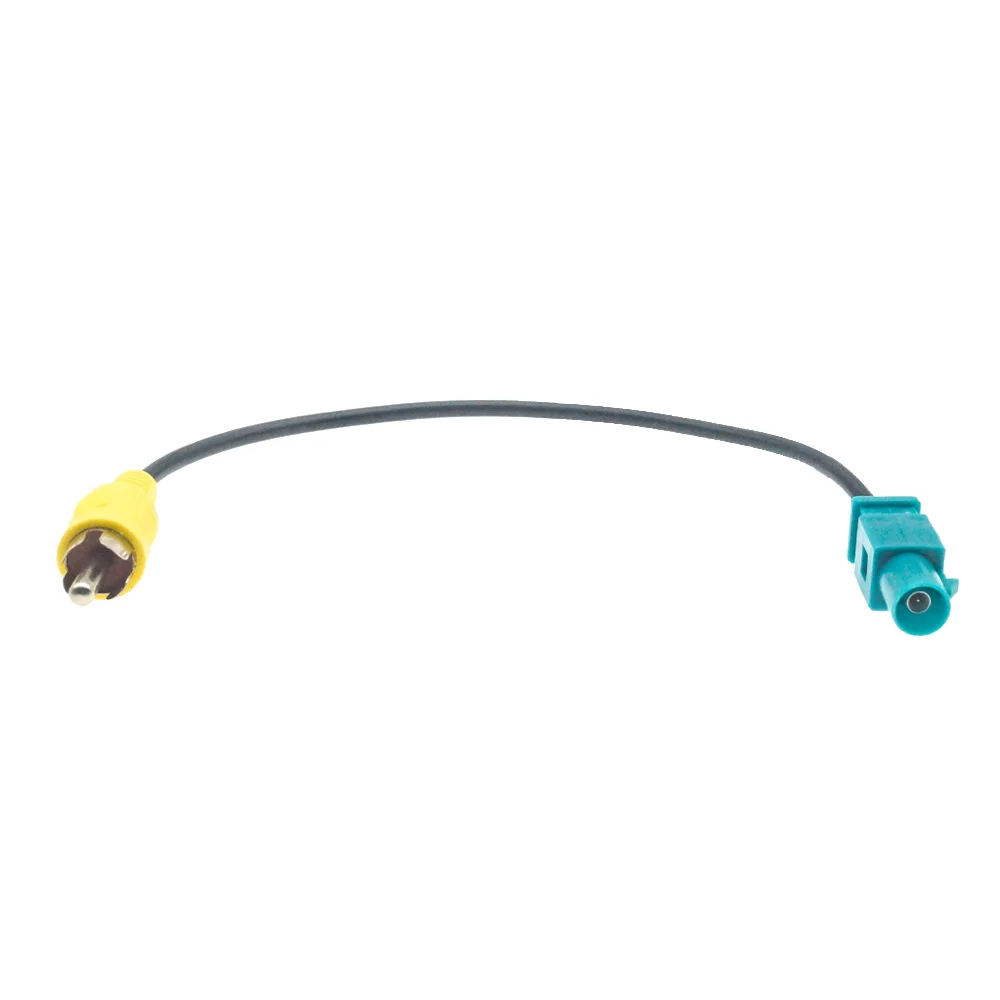 Toepasbaar Voor Mercedes-Benz Land Rover Porsche Ford View Camera Adapter Kabel Mannelijke Fakra Naar Rca Connector Omkering Lijn