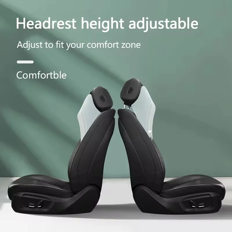 Car Memory Foam Headrest Car Neck Pillow Lumbar Waist Cushion Universal Waist Support Car Seat Pillow Accessories Interiors image 5