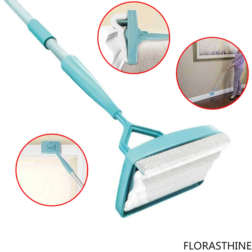 Retractable Handle Cleaning Bar New Household Cleaning Handle Mop Rod Bathroom Supplies Convenient