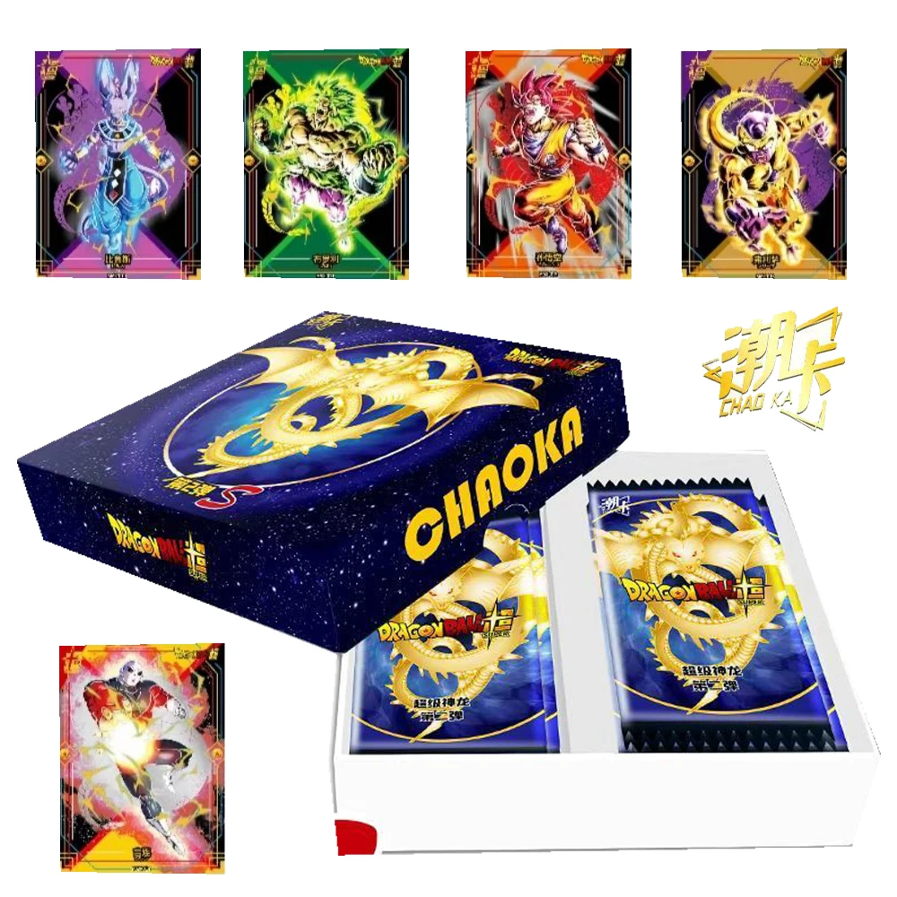 Genuine Dragon Ball Collection Cards for Children Hot Blooded Action Adventure Science Fiction Rare Cards Toy Boy Birthday Gifts