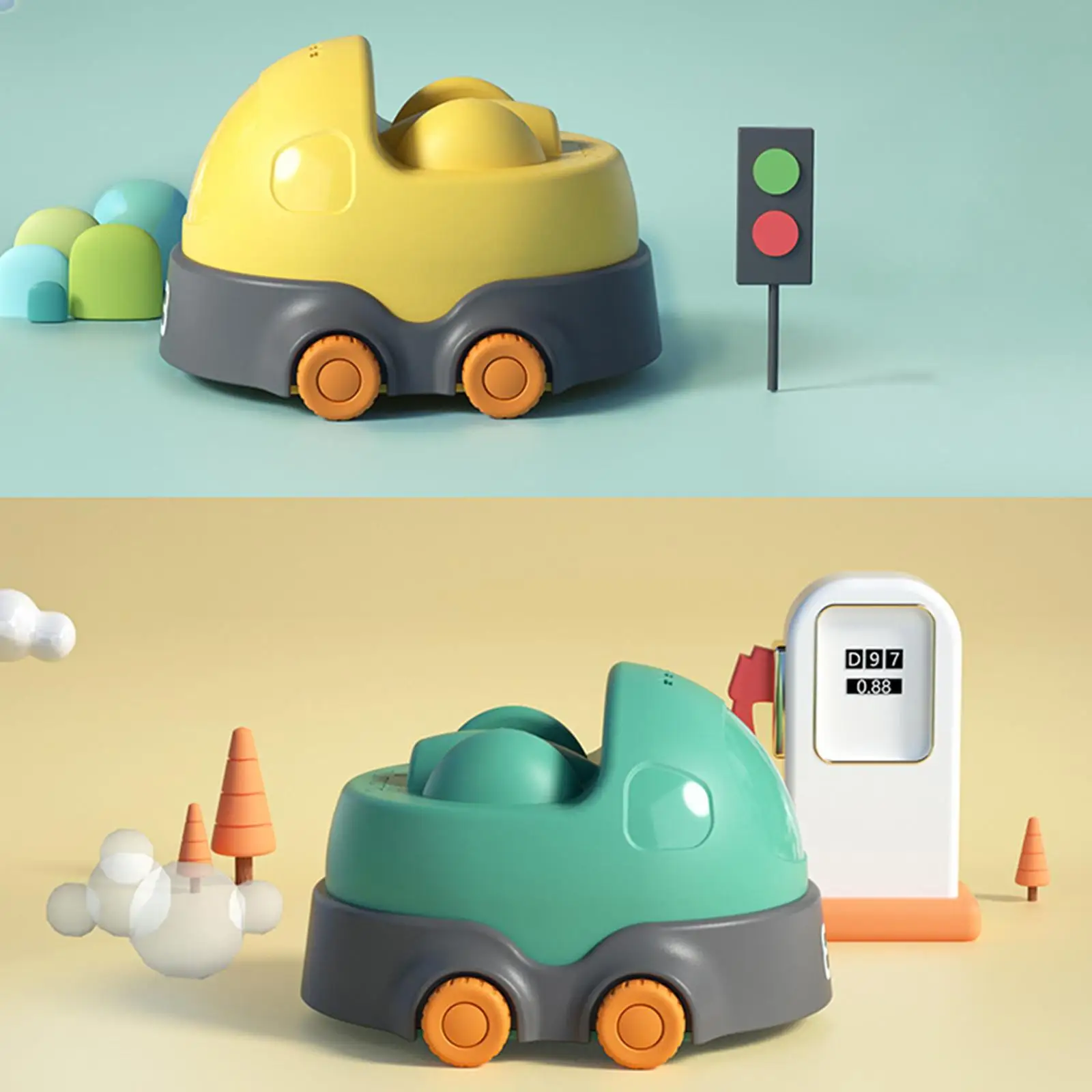 Creative Stacking Early Development Play Vehicles Stacked Cup Toys for Gifts 3 4 5 6 Years Olds
