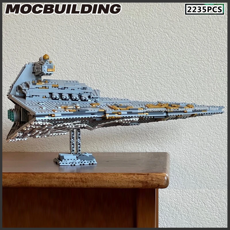Movie Spaceship Moc Building Blocks Modification For 75394 DIY Assembly Technology Bricks Collection Toys Xmas Gifts