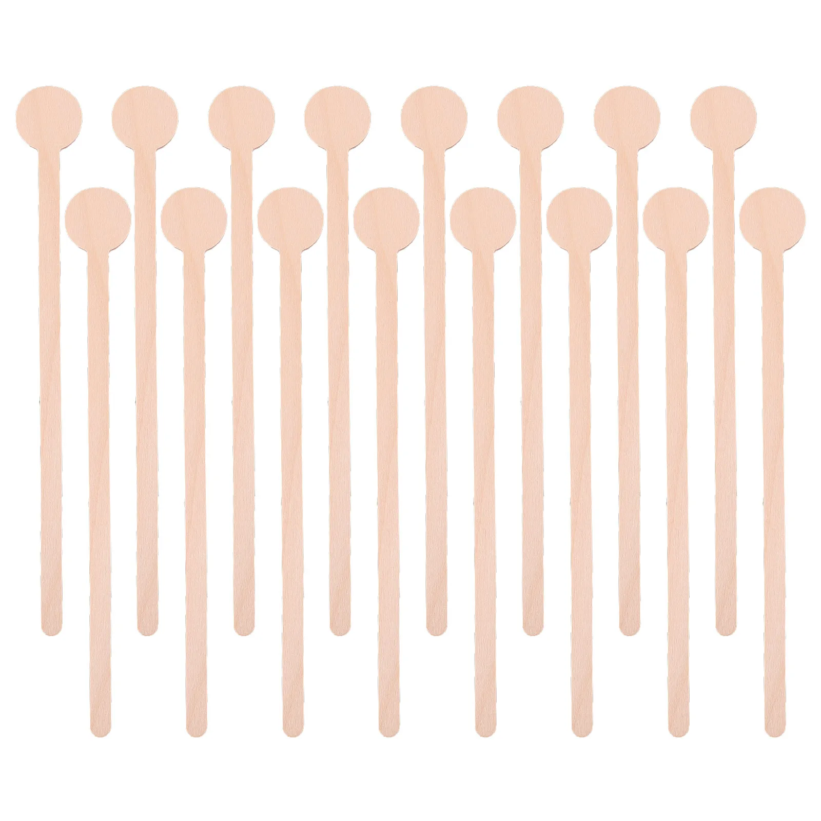 

50pcs Coffee Stirring Rods Wooden Cocktail Drink Sticks Reusable Mixing Bars Smooth Stirrer For Parties WeddingsBars