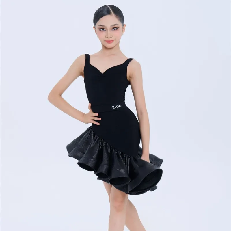 

UK Latin Practice Leotard : Adult Women & Girls Training Dress, Premium Dance Skirt Wear ballroom dance costumes