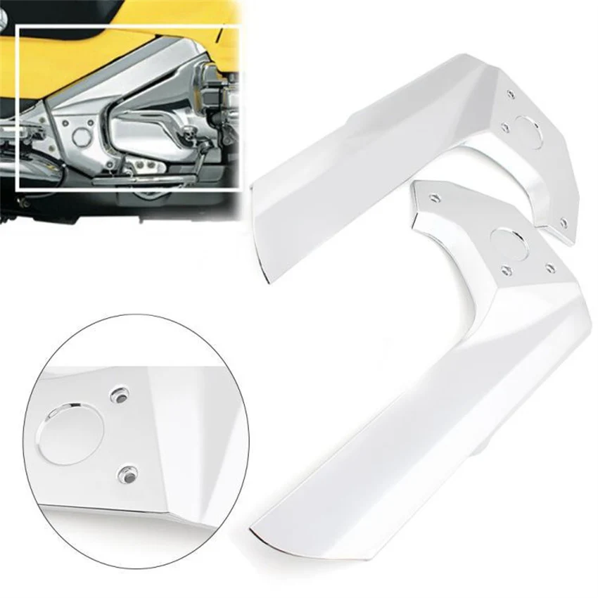 

Chrome Plated Decorative Covers Fairing Frame Middle Cover for Honda Gold Wing GL1800 F6B 2001-2017 Engine Motorcycle Parts