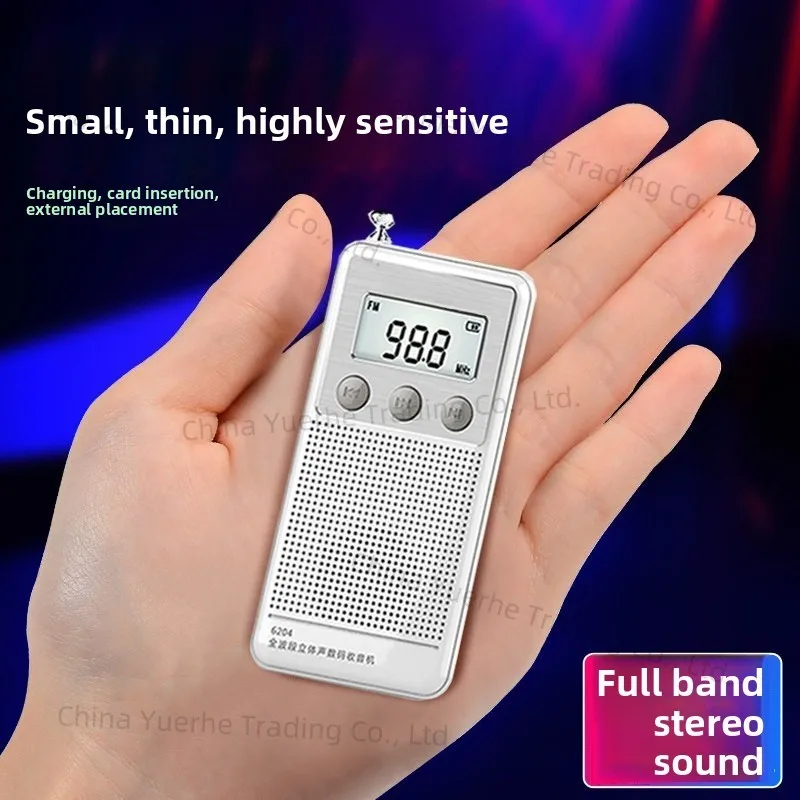 

Micro Radio New Portable Full Band Flagship Walkman for the elderly