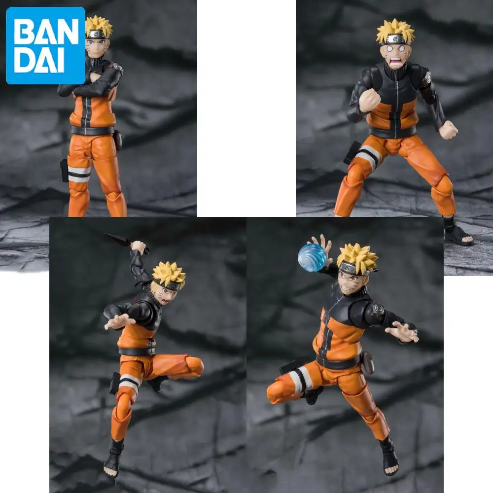 Genuine Official Original Bandai Spirits Naruto Naruto Uzumaki Action Figure Anime Genuine Collectible Boxed Model Dolls Toy