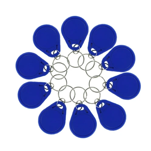 Imagen 2 del producto Llaveros cambiables RFID UID de 13,56 MHz M1 S50 bloque 0 llaveros IC regrabables de Sector Control de acceso de puerta duplicador copia etiqueta Token