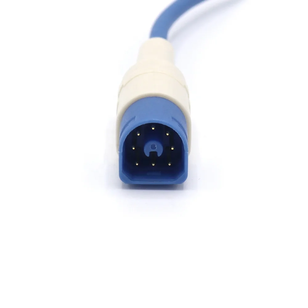 Reusable Adult Finger SpO2 Sensor, 8Pin Connector, Compatible with M1196A Oxygen Saturation Probe