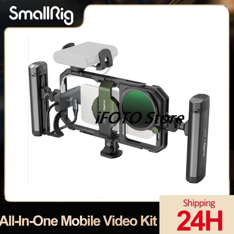 SmallRig x Brandon Li All-In-One Mobile Video Kit Co-design Edition for 67mm Magnetic Filter for Smartphone 4596