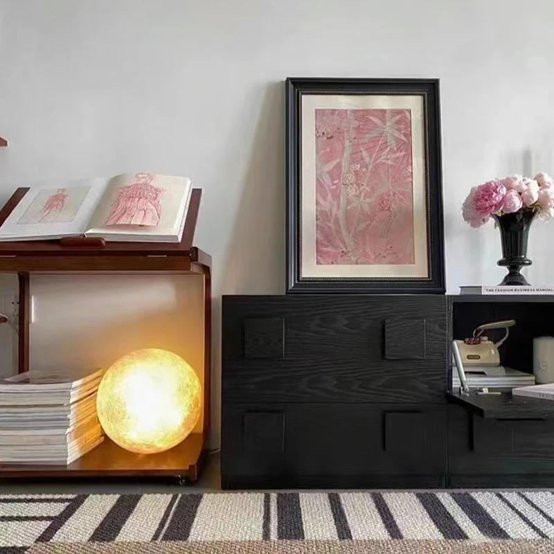Meja Kopi Vasagle untuk Meja Furnitur Furnitur Konsol Tv Furnitur Modern Laci Seluler TV Dekorasi Tive Langsung