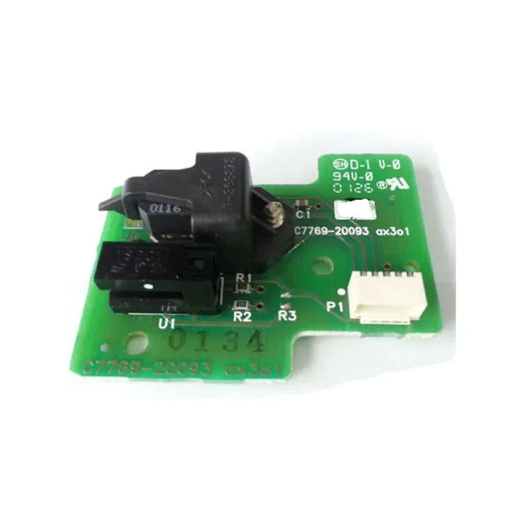 

2pcs/lot C7769-20367 C7769-60384 C7769-60172 C7769-20093 Drive Roller Encoder Sensor for HP 500 800 Plotter Parts