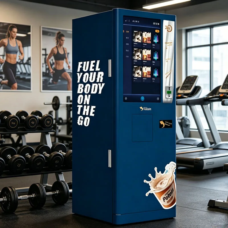 Commercial Protein Drink Vending Machine Self Service Shake Maker with Cashless Payment Wholesale Customized