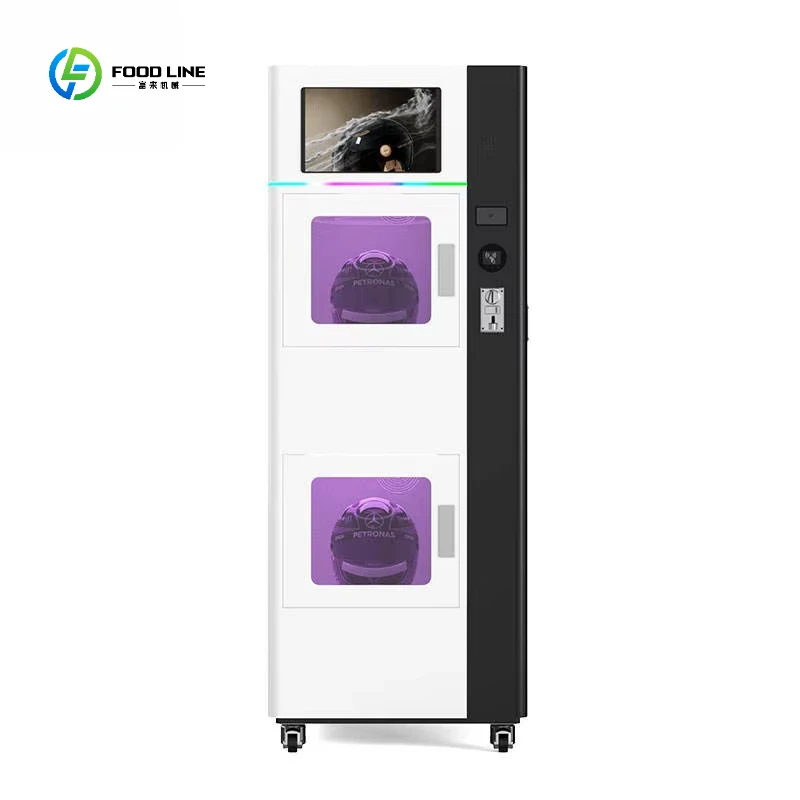 

For Shopping Mall Helmet Cleaning Machine Can Kill Bacteria and Deodorize Helmet Cleaning/Washing/ Vendo Machine Customized