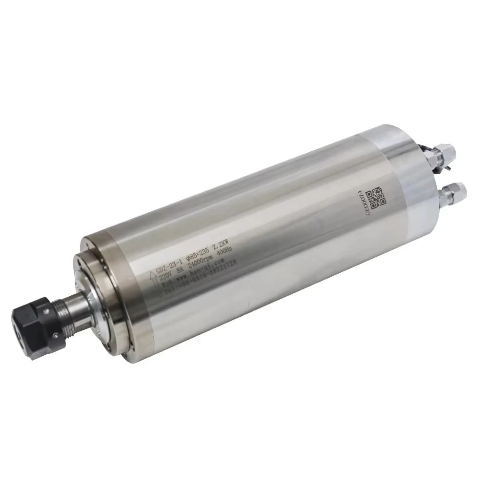 

85mm GDZ-23-1 Engraving Spindle Motor 24000rpm 2.2Kw Machine Tool Spindle