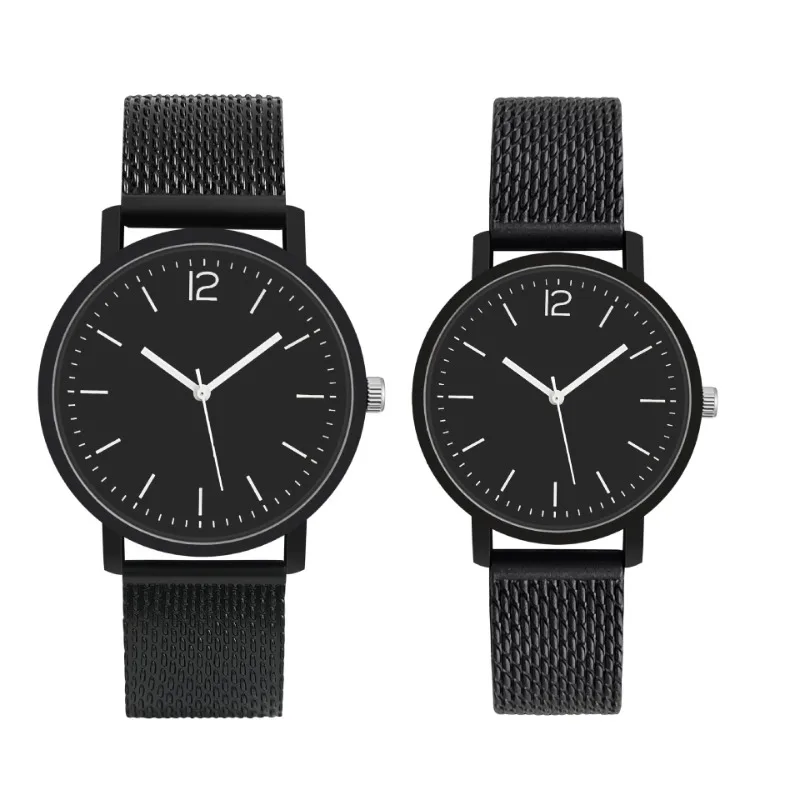 Couple Watches for Lovers 2024 Fashion Quartz Watches Men Women Waterproof Splash Resistant Wristwatch Lovers Watches