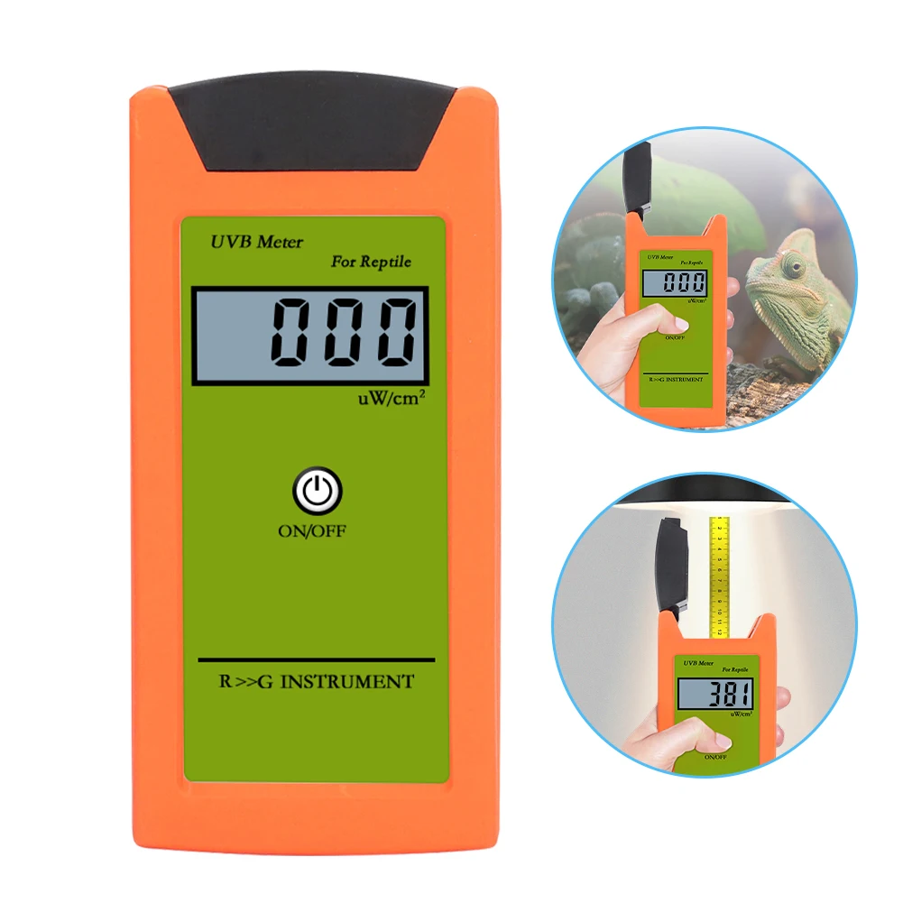 Battery Powered Sun Lamp Tester UVB Measurement Accurate UVB Measurement Advanced Circuit Design Compact And Portable