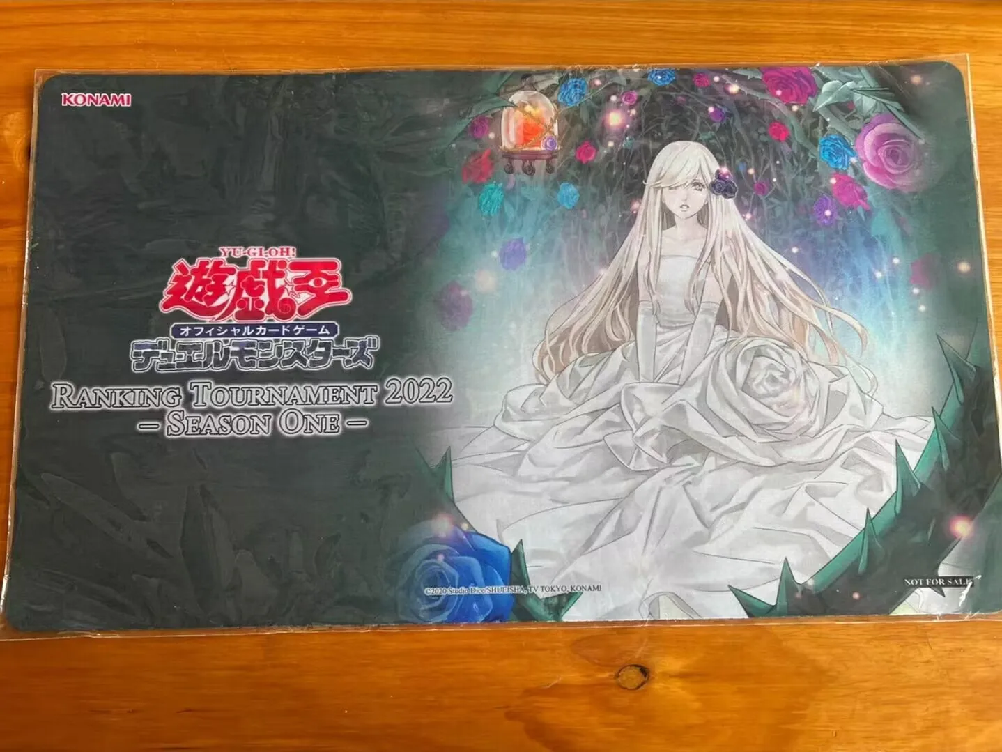 

Yugioh KONAMI Duel Monsters RANKING TOURNAMENT 2022 Garden Rose Maiden Collection Official Playmat Mat Table Play Pad