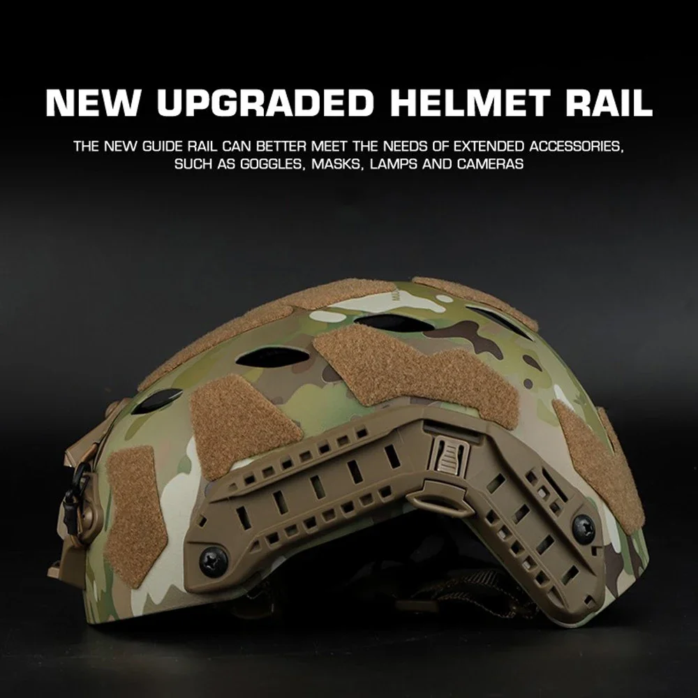 Casco táctico Ops-Core Fast SF Airsoft – Protección facial de alta densidad - imagen 2