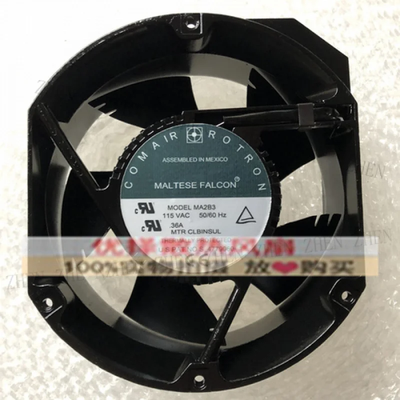 

Y 1 Pc. FOR COMAIR ROTRON MA2B3 115V aluminum frame cooling fan 172*150*51MM