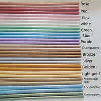 30Pcs/set Retro Metallic Gloss Hot Melt High Viscosity Paint Wax Seal Professional For Electric Glue Gun Craft Repairs φ7mm