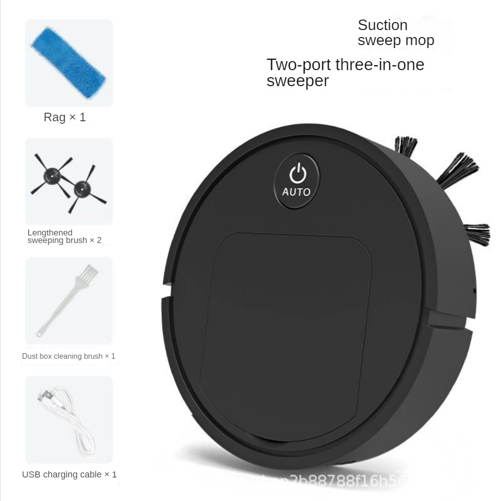 Robot Vacuum and Mop Combo, 4-in-1Robot Vacuum Cleaner,Spray Humidifier Intelligent Vacuum Cleaner Sweeping Robot,Strong Suction