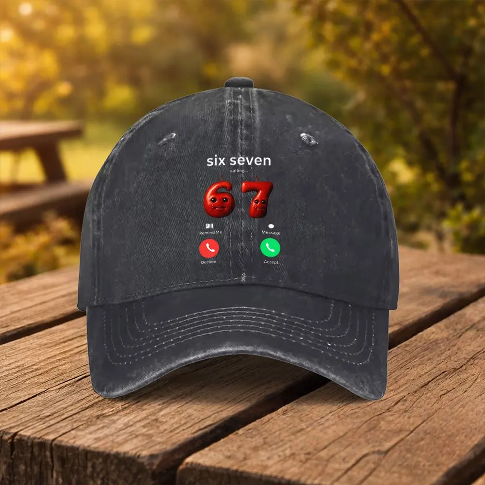 Six Seven Duckbill Baseball Cap for Men & Women - Adjustable Lightweight Suitable for Outdoor Sports, Fitness, Travel, Machine W