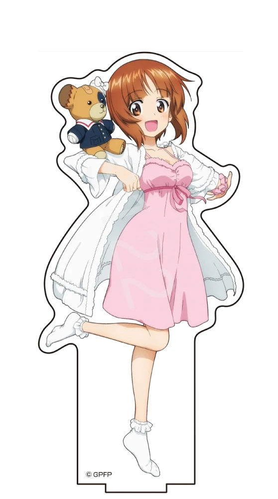 Anime Girls Und Panzer Acrylic Stand Figure Stand Plate Cosplay Prop Decor Cartoons Present Firend Christmas Gifts