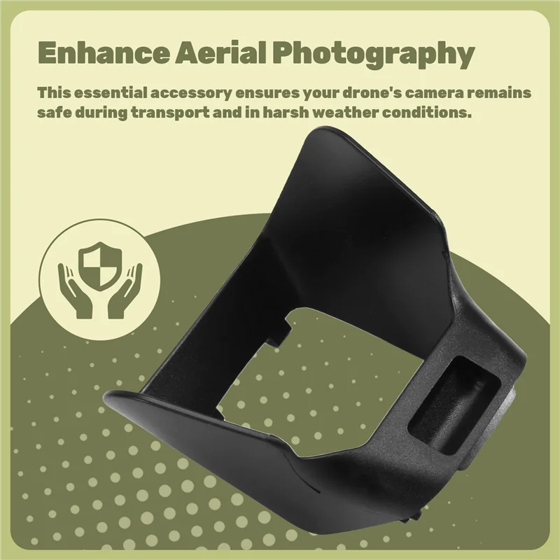 A69Z For DJI Air 2 Lens Cover Anti-Glare Sunshade Lens Hood Protective Cover, Drone Accessories