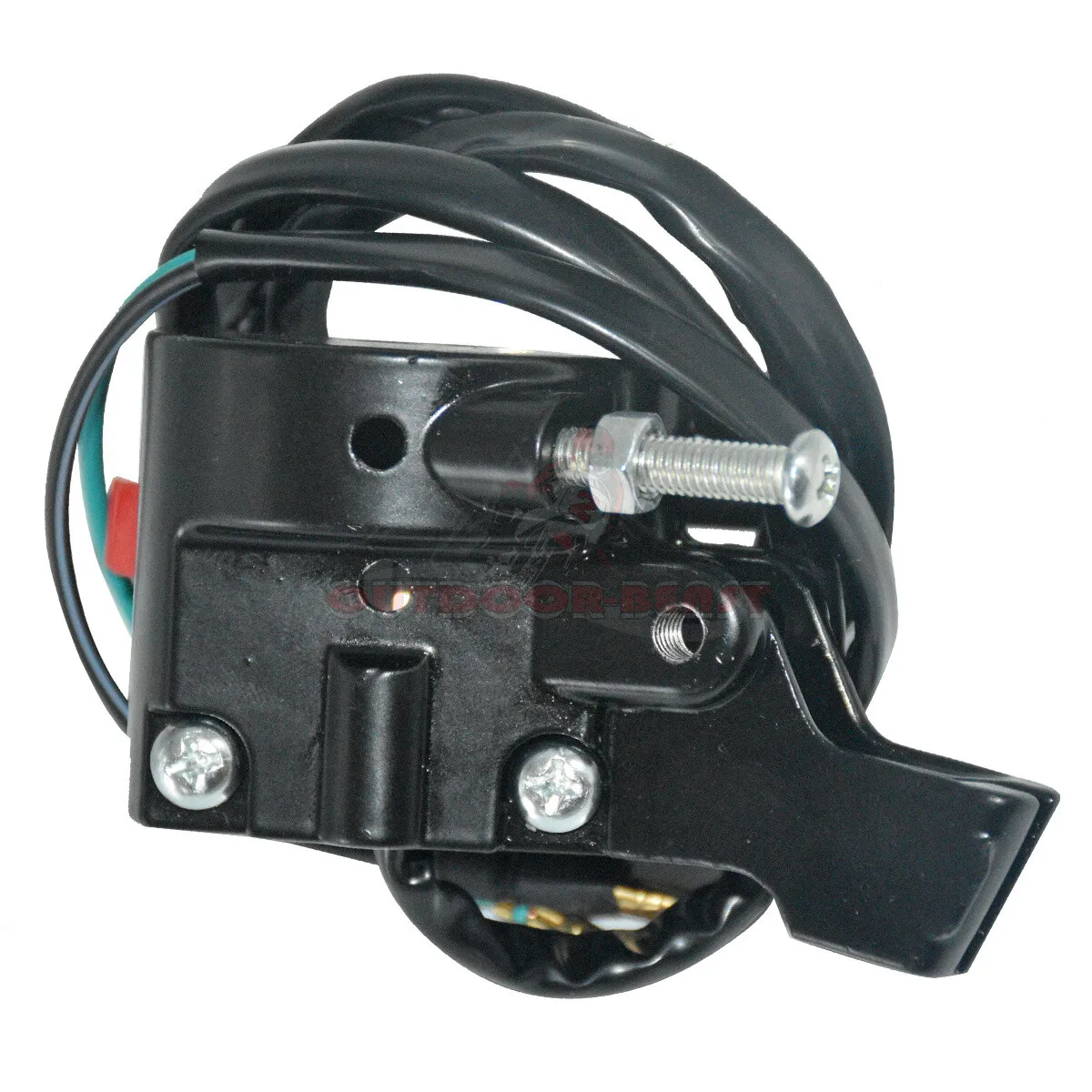 Right Handlebar Stop Kill Switch For Honda 00 01 02 03 XR50R Throttle Housing