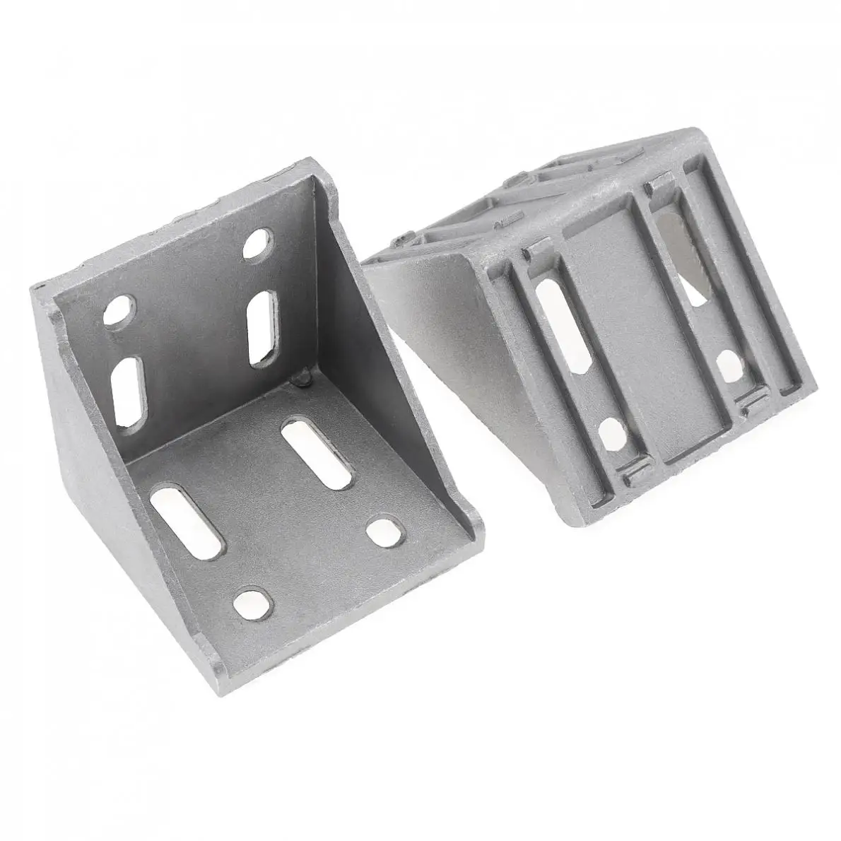 8080 Aluminum Corner L Shaped Right Angle Support Connector Extrusion Industrial Aluminum Profile