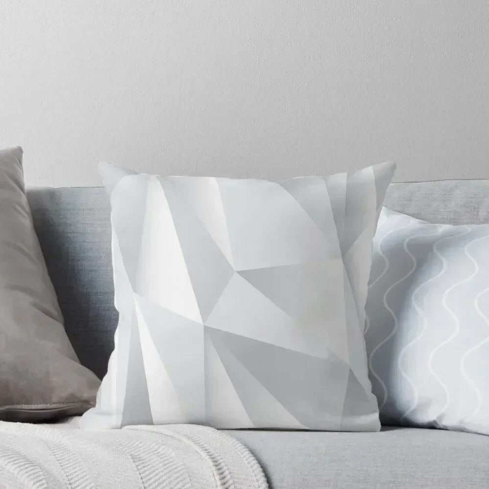 

Origami white abstract fractal texture Throw Pillow Pillow Decor Pillow Covers Decorative Luxury Sofa Cushions