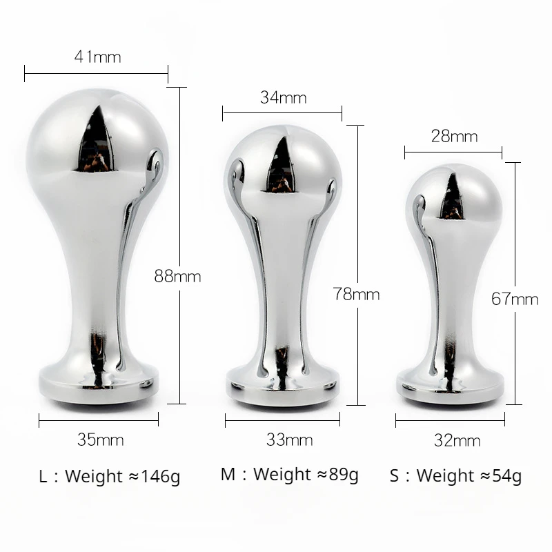 Champions Trophy Style Stainless Metal Anal Plug Sex Toys Round Shaped Smooth Butt Plug For Women Adult Anal Dilator Toy