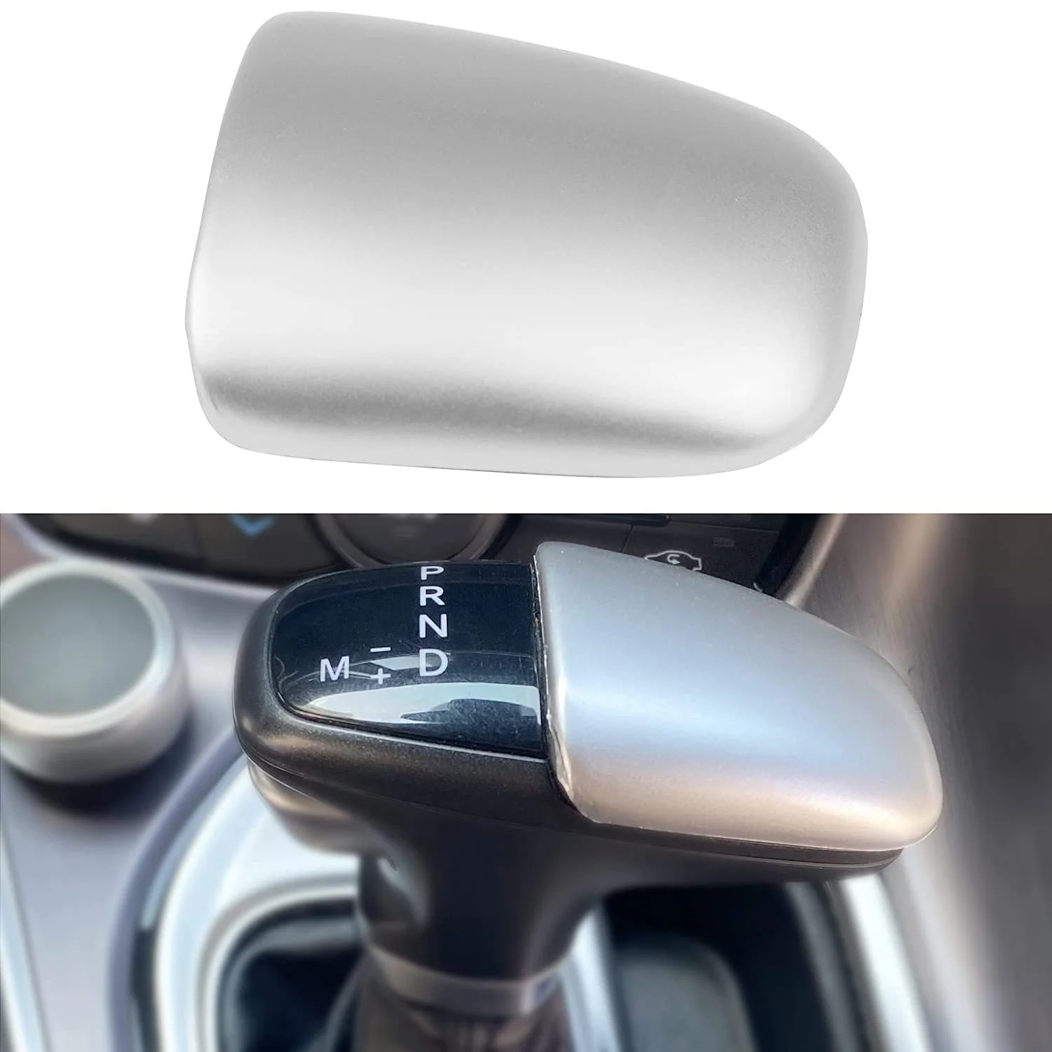 Gear Shift Knob Cover Trim Decoration Sticker for Dodge Challenger Charger 2015-2021 Car Interior Accessories,